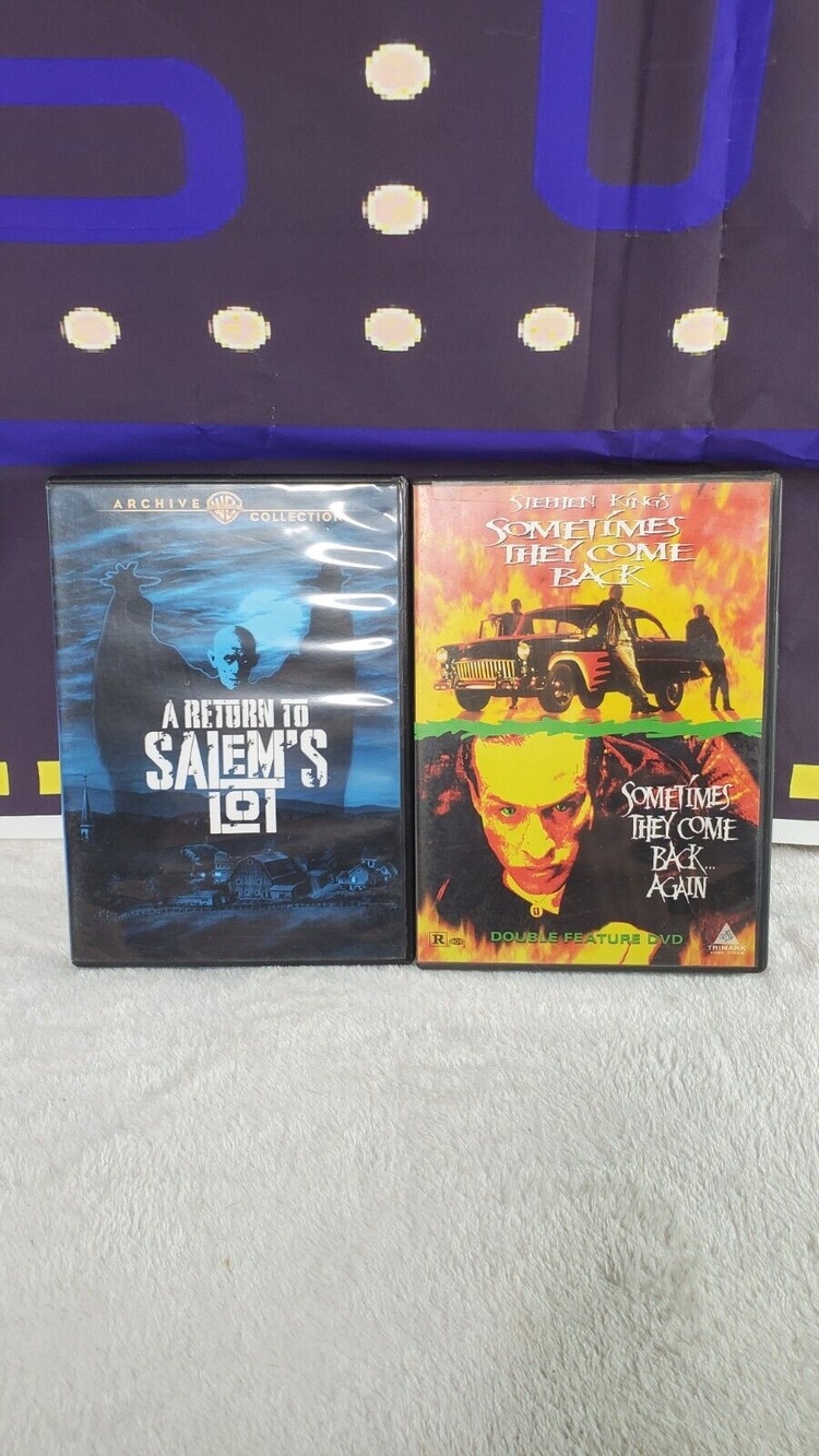 A Return To Salem's Lot Sometimes They Come Back Double Feature Horror RARE DVD